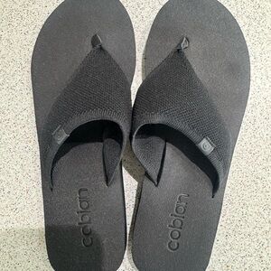 Cobian Black Sandals